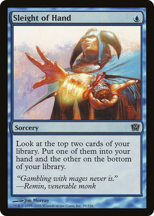 Sleight of Hand in the group Magic the Gathering / Types / Colors / Blue at Proxyprinters.com (54286)