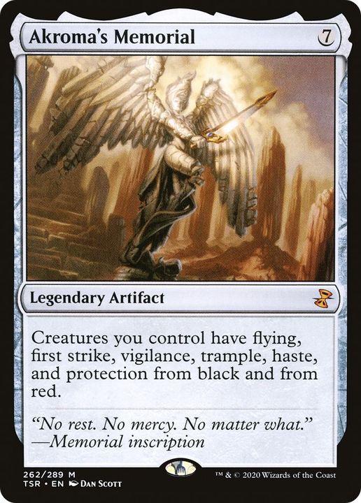 Akroma's Memorial in the group Magic the Gathering / Types / Artifacts / Legendary Artifact at Proxyprinters.com (54290)