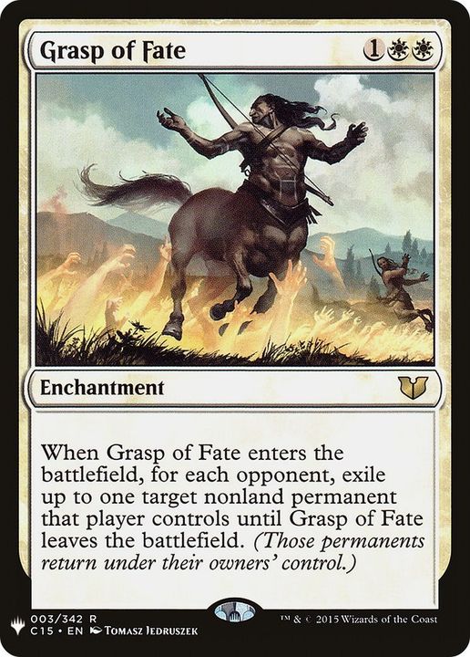 Grasp of Fate in the group Magic the Gathering / Types / Enchantment / Enchantment at Proxyprinters.com (54519)