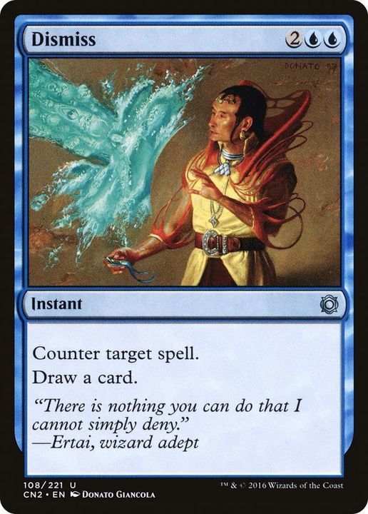 Dismiss in the group Magic the Gathering / Types / Colors / Blue at Proxyprinters.com (54529)