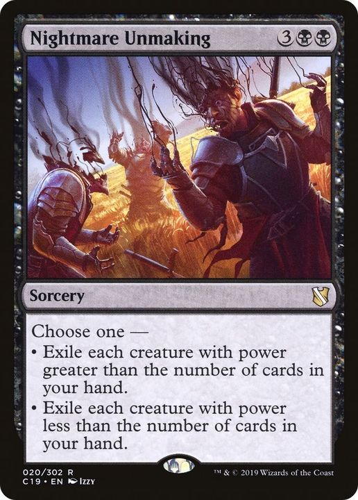 Nightmare Unmaking in the group Magic the Gathering / Sets / Commander 2019 at Proxyprinters.com (54546)