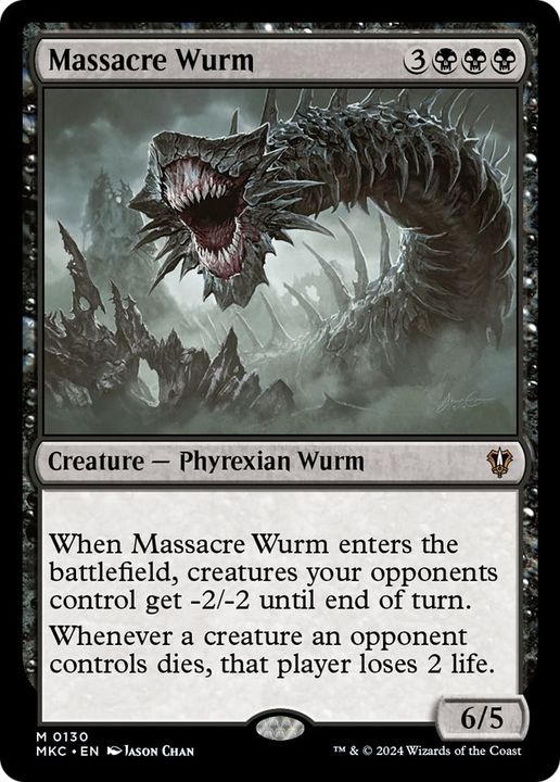 Massacre Wurm in the group Singles at Proxyprinters.com (54563)