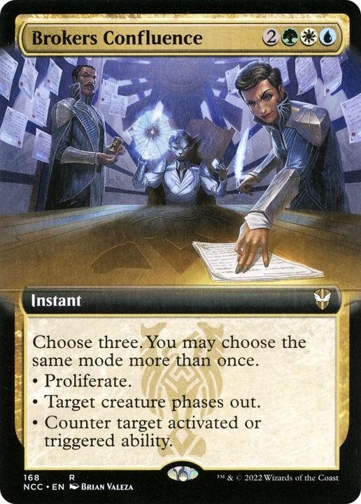 Brokers Confluence in the group Magic the Gathering / Sets / New Capenna Commander at Proxyprinters.com (54565)