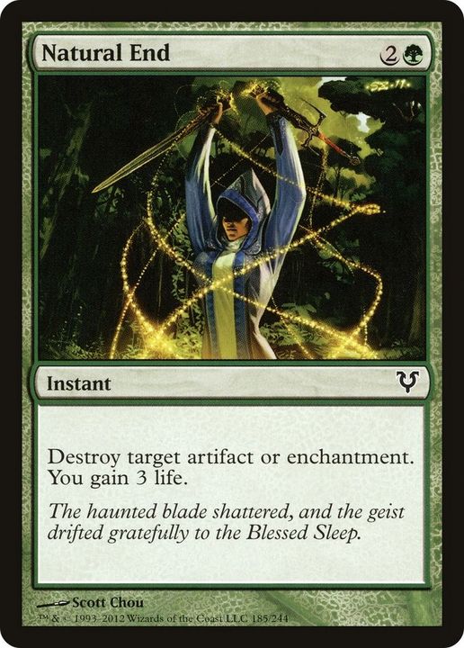 Natural End in the group Magic the Gathering / Types / Colors / Green at Proxyprinters.com (54569)