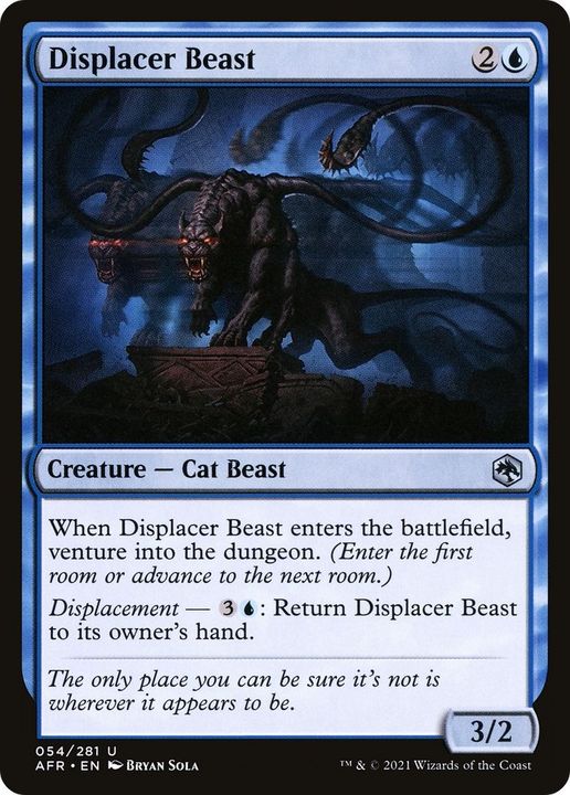 Displacer Beast in the group Magic the Gathering / Types / Colors / Blue at Proxyprinters.com (54572)