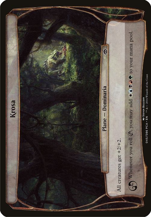 Krosa in the group Magic the Gathering / Sets / Planechase Anthology Planes at Proxyprinters.com (54574)