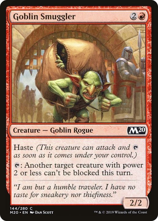 Goblin Smuggler in the group Magic the Gathering / Types / Creatures / Goblin at Proxyprinters.com (54590)