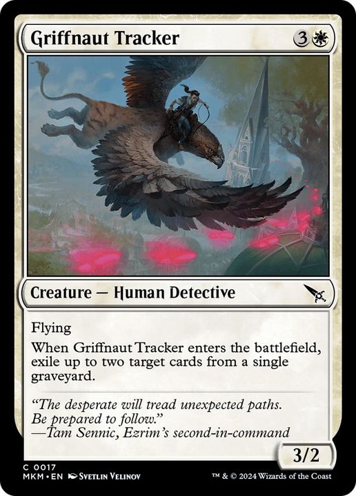 Griffnaut Tracker in the group Magic the Gathering / Types / Creatures / Human at Proxyprinters.com (54634)