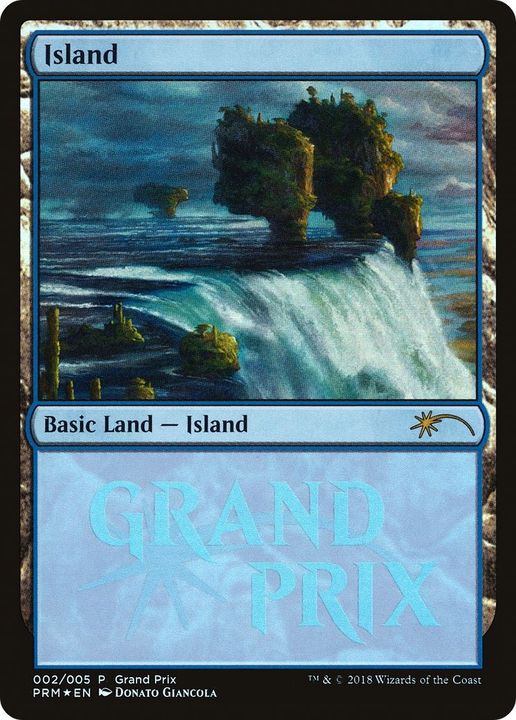 Island in the group Magic the Gathering / Sets / GRN Ravnica Weekend at Proxyprinters.com (54636)