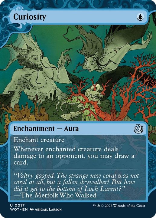 Curiosity in the group Magic the Gathering / Types / Colors / Blue at Proxyprinters.com (54653)