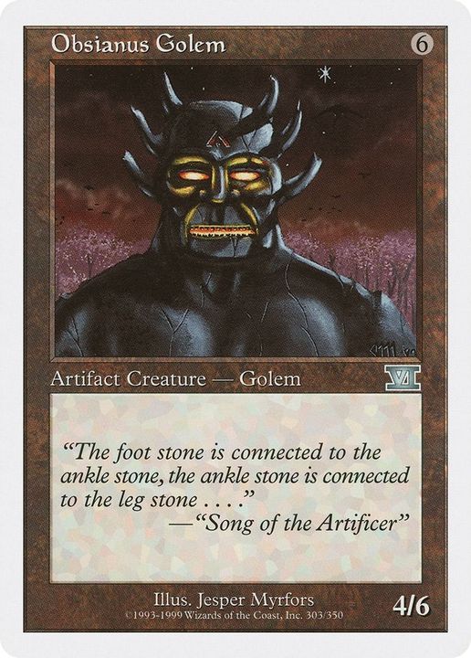 Obsianus Golem in the group Singles at Proxyprinters.com (54668)