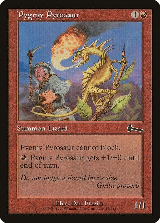 Pygmy Pyrosaur in the group Advanced search at Proxyprinters.com (54669)