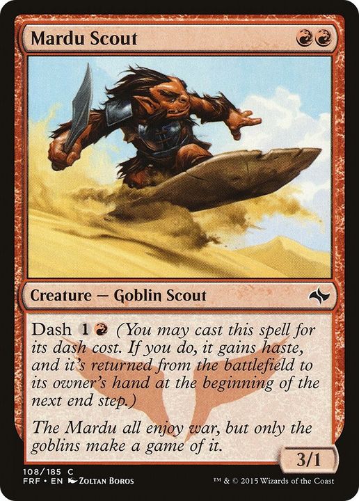 Mardu Scout in the group Magic the Gathering / Types / Creatures / Goblin at Proxyprinters.com (5467)