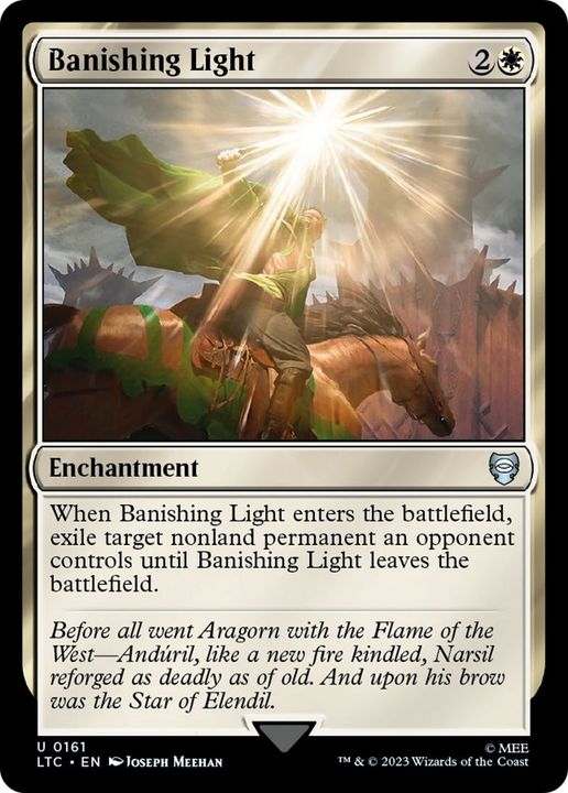 Banishing Light in the group Magic the Gathering / Types / Enchantment / Enchantment at Proxyprinters.com (54679)