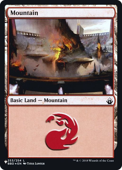 Mountain in the group Magic the Gathering / Sets / The List at Proxyprinters.com (54683)