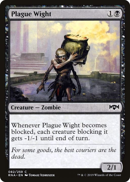 Plague Wight in the group Magic the Gathering / Types / Creatures / Zombie at Proxyprinters.com (54711)