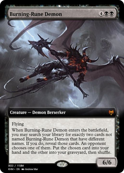 Burning-Rune Demon in the group Singles at Proxyprinters.com (54714)