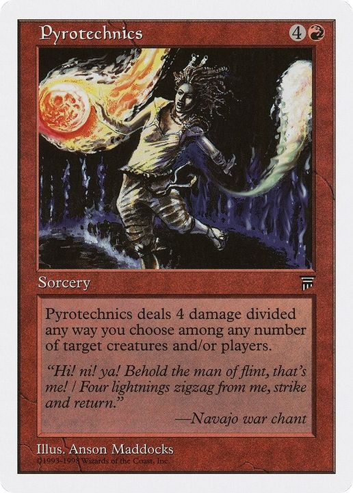 Pyrotechnics in the group Magic the Gathering / Types / Colors / Red at Proxyprinters.com (54721)