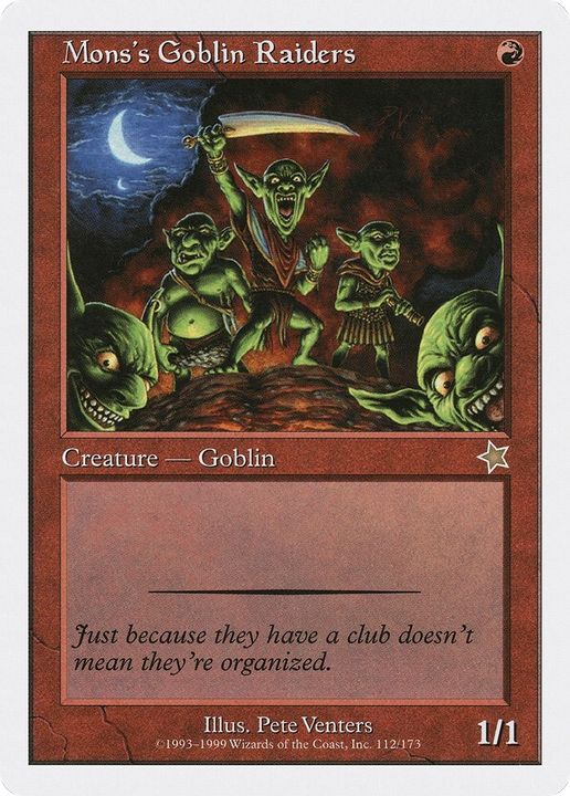 Mons's Goblin Raiders in the group Advanced search at Proxyprinters.com (54739)