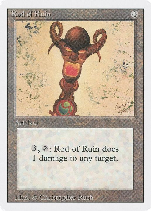 Rod of Ruin in the group Magic the Gathering / Sets / Rise of the Eldrazi Promos at Proxyprinters.com (54744)