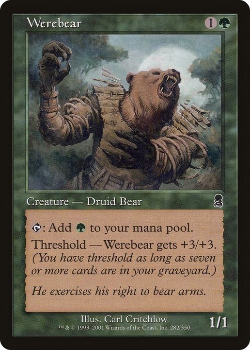 Werebear in the group Singles at Proxyprinters.com (54750)