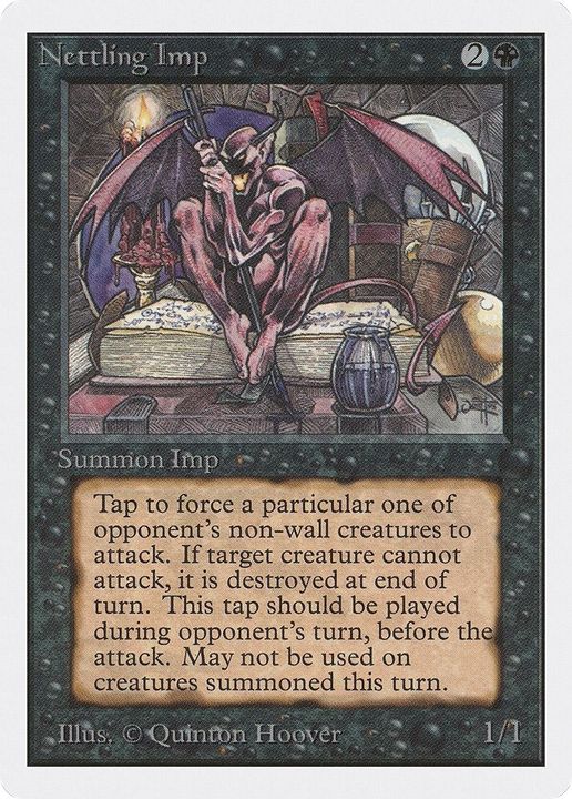 Nettling Imp in the group Magic the Gathering / Types / Colors / Black at Proxyprinters.com (54794)