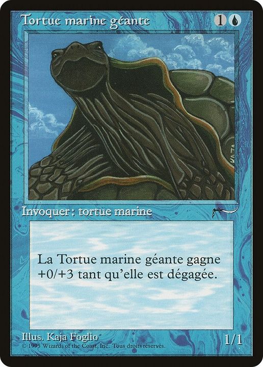 Giant Tortoise in the group Magic the Gathering / Types / Colors / Blue at Proxyprinters.com (54805)