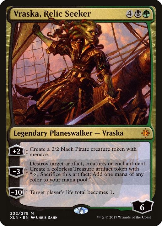 Vraska, Relic Seeker in the group Magic the Gathering / Types / Colors / Multicolors / B, G at Proxyprinters.com (54819)