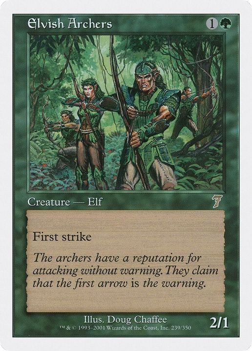 Elvish Archers in the group Magic the Gathering / Types / Creatures / Elf at Proxyprinters.com (5482)