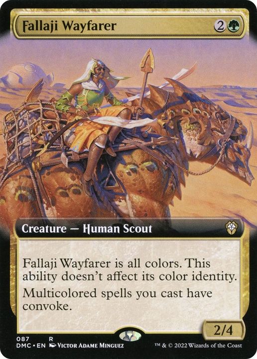 Fallaji Wayfarer in the group Magic the Gathering / Types / Colors / Multicolors / B, G, R, U, W at Proxyprinters.com (5483)