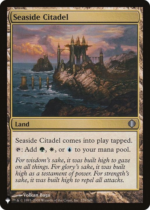 Seaside Citadel in the group Magic the Gathering / Types / Colors / Colorless at Proxyprinters.com (54835)