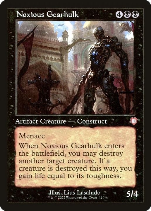 Noxious Gearhulk in the group Magic the Gathering / Types / Colors / Black at Proxyprinters.com (54838)