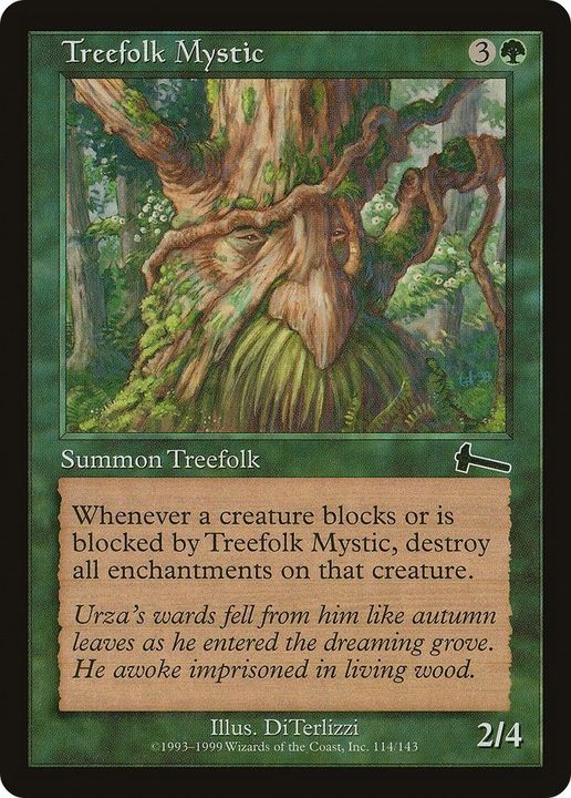 Treefolk Mystic in the group Magic the Gathering / Types / Colors / Green at Proxyprinters.com (54860)