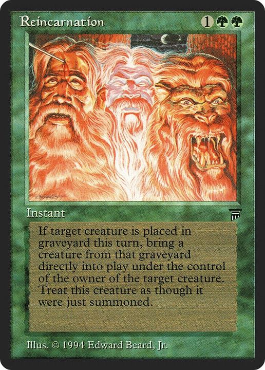 Reincarnation in the group Magic the Gathering / Types / Colors / Green at Proxyprinters.com (54869)