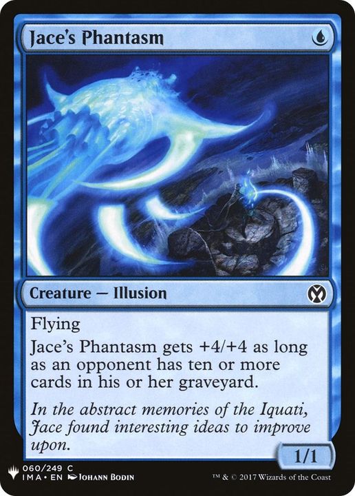 Jace's Phantasm in the group Magic the Gathering / Types / Colors / Blue at Proxyprinters.com (54877)