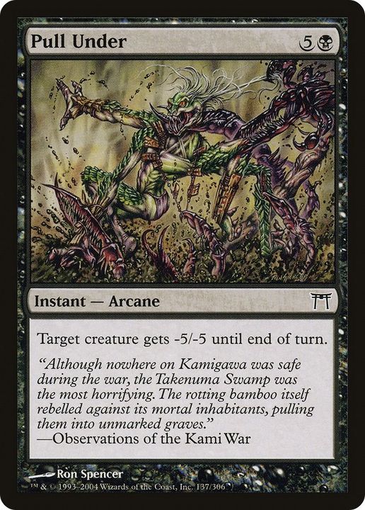 Pull Under in the group Magic the Gathering / Types / Colors / Black at Proxyprinters.com (549)