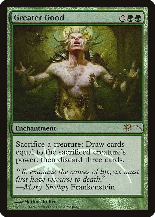 Greater Good in the group Magic the Gathering / Types / Enchantment / Enchantment at Proxyprinters.com (54917)