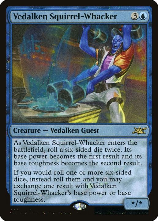 Vedalken Squirrel-Whacker in the group Magic the Gathering / Types / Colors / Blue at Proxyprinters.com (54922)