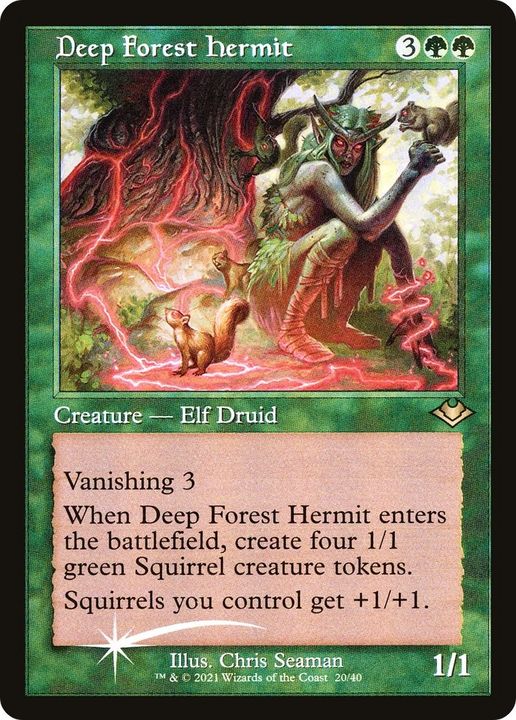 Deep Forest Hermit in the group Magic the Gathering / Types / Creatures / Elf at Proxyprinters.com (54931)