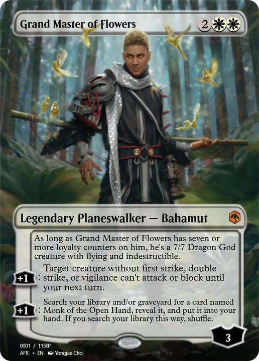 Grand Master of Flowers in the group Magic the Gathering / Types / Colors / White at Proxyprinters.com (54950)