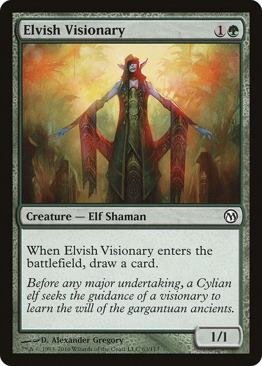 Elvish Visionary in the group Magic the Gathering / Sets / Duels of the Planeswalkers at Proxyprinters.com (54978)