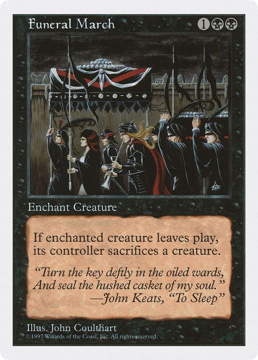 Funeral March in the group Magic the Gathering / Types / Colors / Black at Proxyprinters.com (54981)