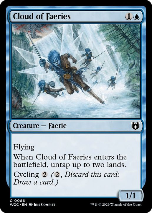 Cloud of Faeries in the group Magic the Gathering / Types / Colors / Blue at Proxyprinters.com (54993)