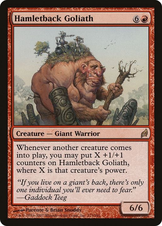 Hamletback Goliath in the group Magic the Gathering / Types / Creatures / Warrior at Proxyprinters.com (55000)