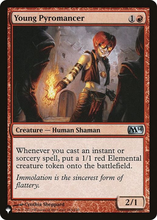 Young Pyromancer in the group Magic the Gathering / Types / Creatures / Human at Proxyprinters.com (55022)