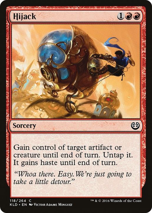 Hijack in the group Magic the Gathering / Types / Colors / Red at Proxyprinters.com (5503)