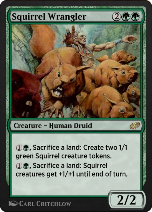 Squirrel Wrangler in the group Magic the Gathering / Types / Creatures / Human at Proxyprinters.com (55030)