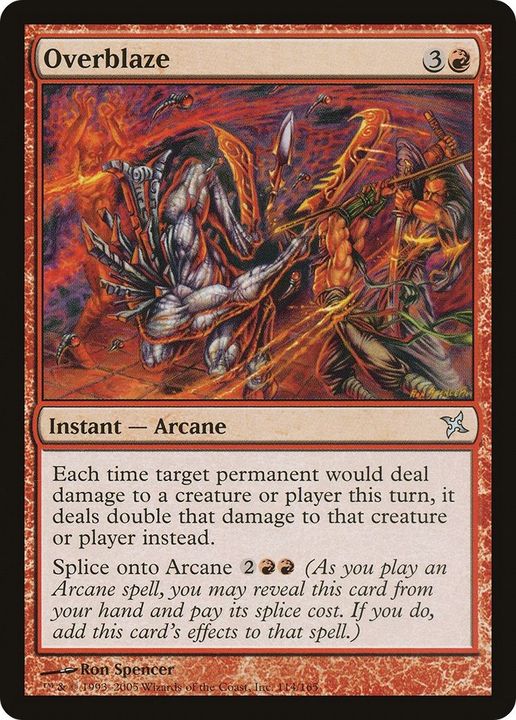 Overblaze in the group Magic the Gathering / Types / Colors / Red at Proxyprinters.com (55032)