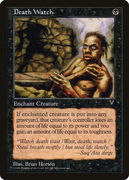 Death Watch in the group Magic the Gathering / Types / Colors / Black at Proxyprinters.com (5507)