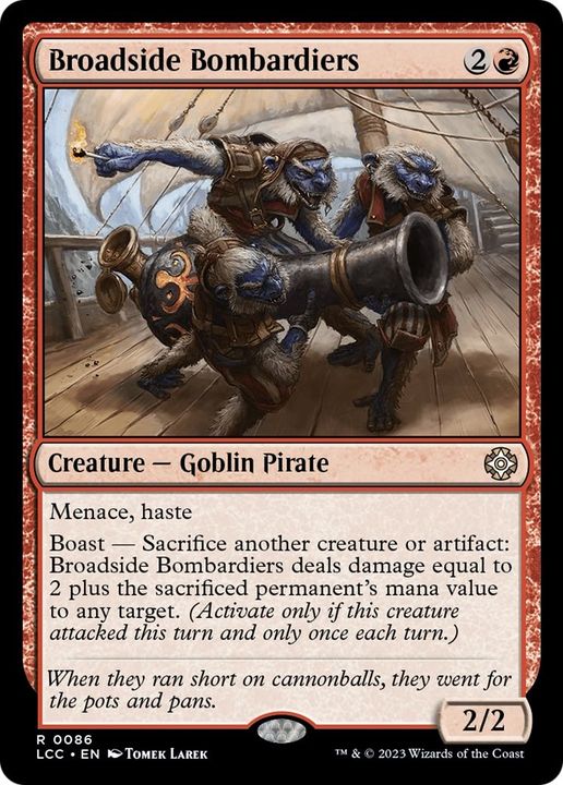 Broadside Bombardiers in the group Magic the Gathering / Sets / The Lost Caverns of Ixalan Commander at Proxyprinters.com (55075)